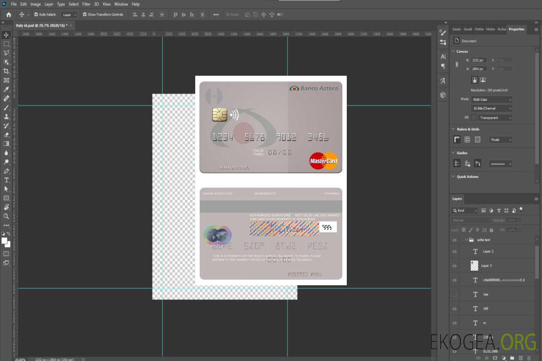 Carte Mastercard Salvador Banco Azteca template Carte Mastercard Salvador Banco Azteca template